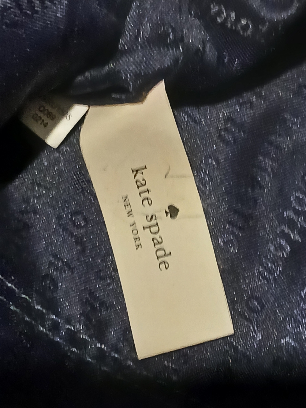 kate spade New York Navy & Cream Bird-Print Tote Bag - Picture 7 of 11